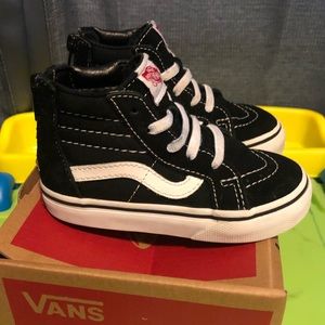 Zip black Toddler Vans